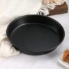 20cm Wide Round Pizza Baking Pan - Non Stick and Teflon Coated (Size: 20cm Wide) - Image 7