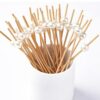 5 Inches Long Wooden Starter Sticks with Pearls Tikka Sticks, Cocktail and Mocktail Picks - Food Grade Hygienic (Quantity: Pack Of 50 Sticks) - Image 7