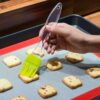 Silicone Spatula & Brush Set Multicolour with Flexible Acrylic Handle and Soft Bristles (Pack Contains 1pc Spatula + 1pc Brush) - Image 9