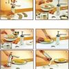 SS Biscuit Cutter Cookie Maker Press Machine (Size: 20cm Long, Quantity: 10 Different Cookie Moulds with 4 Plastic Nozzles Attachments) - Image 7