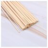 10 Inches Bamboo Wooden Based Food Grade Hygienic Wooden Kebab Stick, Roast BBQ Skewers, Barbecue Sticks, Manchurian Paneer Tikka Starter Picker, Fruit Disposable Single Leg Fork Stick (Stick Size: 10 Inches Approx, Quantity: 90 Sticks Approx)