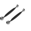  Pack of 2 Stainless Steel Double Sided Melon Scoop