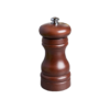 8 Inches Single Wooden Pepper Mill/Salt Mill Round Shaped Walnut Brown Hand Operated Grinder Crusher Seasoning Kitchen Tool