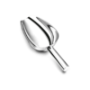 Stainless Steel Ice Scoop, Flour Scoop, Grain Scoop, Popcorn Scoop, Ice Server Scoop (Size: Medium)