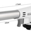 919 Gas Torch Cooking Torch Flamethrower Butane Burner with Auto Ignition Commercial Blow Torch (Max Flame Temperature: 1500 Degree Celsius, Heat Capacity: 1900w) - Image 2