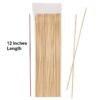 5mm Thick 12 Inches Long Wooden Bamboo Skewer Sticks, Potato Tornado Twister Sticks, Tikka Starter Sticks (Stick Size: 12 Inches, Quantity: 2 Packs of 50 Sticks Each) - Image 2