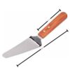 Stainless Steel Triangle Pizza Lifter Server with Wooden Handle - Image 2