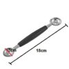  Pack of 2 Stainless Steel Double Sided Melon Scoop - Image 2
