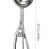 6cm Wide Stainless Steel Ice Cream Scooper with Spring, Ice Cream Picker Extractor (Size: Large) - Image 2