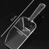 560gms Capacity PC FLAT Bottom Ice Scoop, Flour, Sugar, Grain, Popcorn, Ice Cube Scoop (Scoop Size No:1: 31x10x6cm, Capacity:560 Grams Approx) - Image 2