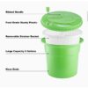 12L Plastic Salad Spinner Green (Size: 12L Capacity) - Image 3