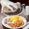 14 Inches Wide PC Transparent Flat Top Round Shaped Food Cover (Size: 14 Inches Wide) - Image 3