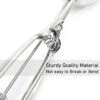 5cm Wide Stainless Steel Ice Cream Scooper with Spring, Ice Cream Picker Extractor (Size: Medium) - Image 4