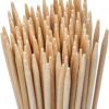 5mm Thick 12 Inches Long Wooden Bamboo Skewer Sticks, Potato Tornado Twister Sticks, Tikka Starter Sticks (Stick Size: 12 Inches, Quantity: 2 Packs of 50 Sticks Each) - Image 4
