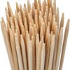 5mm Thick 14 Inches Long Wooden Bamboo Skewer Sticks, Potato Tornado Twister Sticks, Tikka Starter Sticks (Stick Size: 14 Inches, Quantity: 2 Packs of 50 Sticks Each) - Image 4