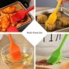Heat Resistant Non-Stick 4cm Breadth Silicone Spatula Bakeware, Baking Kitchen Tool, Food Grade (Multicolor available) - Image 5