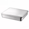 8 Compartments Condiment Box Stainless Steel for Storing Spices, Salad Toppings, Masala with Stainless Steel Lid, Food Grade (Size: 8 Compartments) - Image 5