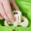 12L Plastic Salad Spinner Green (Size: 12L Capacity) - Image 5