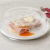 10 Inches Wide PC Transparent Flat Top Round Shaped Food Cover (Size: 10 Inches Wide) - Image 5