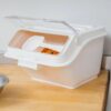 Plastic Ingredient Storage Bin with PC Grain Scoop (Capacity: 47L) - Image 5