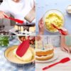 Heat Resistant Non-Stick 5cm Breadth Silicone Spatula Bakeware, Baking Kitchen Tool, Food Grade (Multicolor available) - Image 5