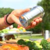 4 Inches Long Chilli Flakes Shaker, Oregano Sprinkler Stainless Steel - Image 6