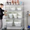 Plastic Ingredient Storage Bin with PC Grain Scoop (Capacity: 24L) - Image 6