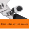 Black Handle Curved Kitchen Scissors Stainless Steel (Size: 25x8x5cm) - Image 7