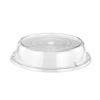 10 Inches Wide PC Transparent Flat Top Round Shaped Food Cover (Size: 10 Inches Wide)