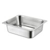 SS 1/2 Perforated GN PAN with 10cm Depth (Size: 32.5×26.5cm, Pan Depth: 10cm)