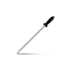 15 Inches Kitchen Chef Knife Sharpening Honing Edge Tuning Rod for Ideal Use in Homes and Commercial Kitchen Setups (Sharpening Area: 10 Inches, Handle Length: 5 Inches Approx)