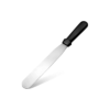 6 Inches Blade SS Straight Palette Knife Spatula with Black Handle for Cake Smoother, Icing, Frosting, Spreading, Fondant Pastry Cake Decorating Essential Kitchen Tool (Total Size: 10.75 Inches - Blade Size: 6 Inches and Black Handle Size: 4.75 Inches App.)