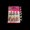 6pcs Unique SS Nozzles for Cake Making, Pastry, Muffins, Cup Cakes, Cream Rolls, Baking, Decoration and Icing (Quantity: 6 Different and Unique Nozzle Shapes)