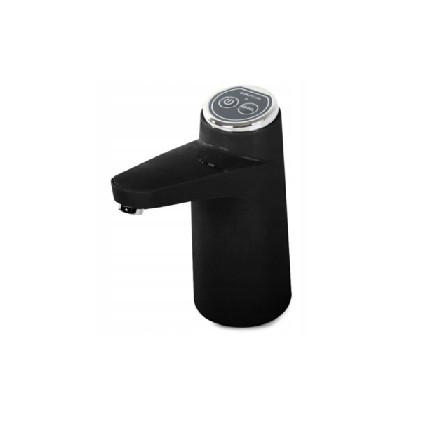 Wireless Rechargeable Water Pump Dispenser for 20L Water Cans with 600ml One Stroke Push button (Colour: Black)