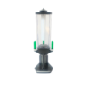 Beer Tower with 1 Flavour Compartment and Ice Stick - 3 Green Taps and Led Backlight (Model: Single Compartment Flavour with Ice Stick)