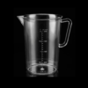 2L PC Transparent Toughened Jugs with Measurements and Convenient Handle (Capacity: 2000ml)