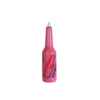 Flair Decorative Bottle Performance Practice Bottle for Bartending Training Purposes with Bottle Stopper (Color: Pink)