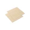 Sushi Rolling Mat LITE Natural Bamboo Based Eco-Friendly Japanese Korean Kimbap Mat Sushi Tool (Size: 9.6x9.6 Inches, Pack of 2 Pieces)