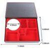 Bento Box with Bowl and Lid Japanese Style Portable Lunch Container (Size: 30x23.75x5cm) - Image 2