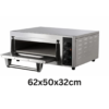 2500W Single Deck 20x20 Inches Multipurpose Electric Heavy Duty Commercial Stainless Steel Single Deck Stone Pizza Oven (With Inner Stone Baking Heating Area 20x20 Inches Approx)  - Image 2