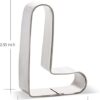 26pcs SS A-Z Alphabets Biscuit Cookie Cutter Mould - Food Grade Hygienic (Quantity: 26pcs) - Image 3