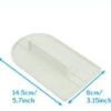 ABS Fibre Based Cake Smoother - Food Grade Hygienic (Size: 14.5x8cm) - Image 2