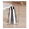 12pcs SS V Shape Nozzle Set Professional Big Size - Food Grade Hygienic (Nozzle Size: 3x3x5cm, Quantity: 12pcs/pack) - Image 2