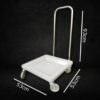 Fibre Glass Rack Trolley with SS Handle - Image 2