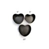Heart Shaped Teflon Coated Cake Mould Trays Oven Compatible with Spring Form and Detachable Base - Food Grade Hygienic (Quantity: 3Pcs - 8/9/10 Inches with Depth 2.75 Inches App.) - Image 3
