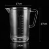 1L PC Transparent Toughened Jugs with Measurements and Convenient Handle (Capacity: 1000ml) - Image 2