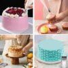 6pcs Unique SS Nozzles for Cake Making, Pastry, Muffins, Cup Cakes, Cream Rolls, Baking, Decoration and Icing (Quantity: 6 Different and Unique Nozzle Shapes) - Image 2