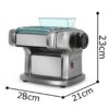 40W Electric Single Blade 1 Knife Pasta Maker Machine - Image 2
