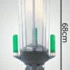 Beer Tower with 3 Flavour Compartments - 3 Green Taps And Led Backlight (Model: 3 Flavour Compartments) - Image 2
