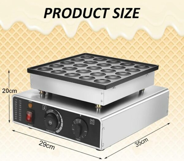 25 IN 1 Commercial Gas Pan Cake Maker - Image 2